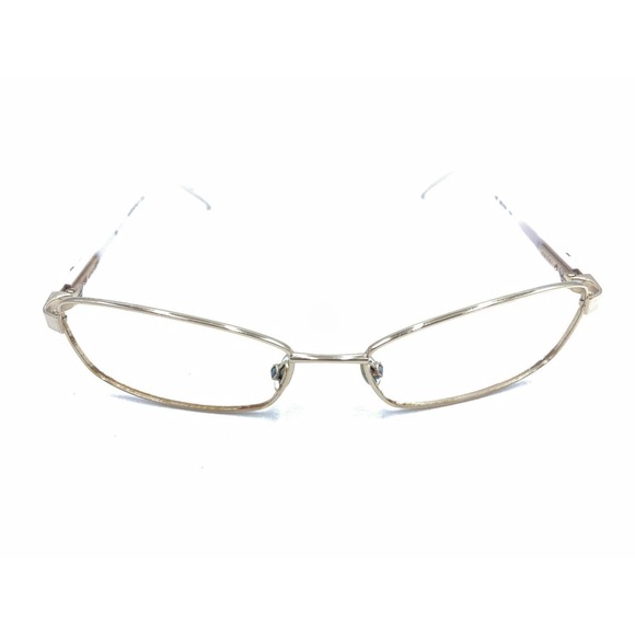 Gucci GG 2741 23Y Gold White Eyeglasses Frames 54-16 135 Italy Designer Women - Picture 2 of 12